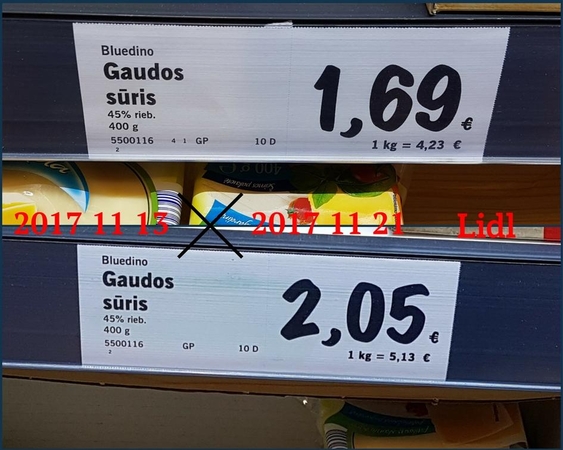 „Lidl“ bandė apmulkinti tyrėjus ir pirkėjus?