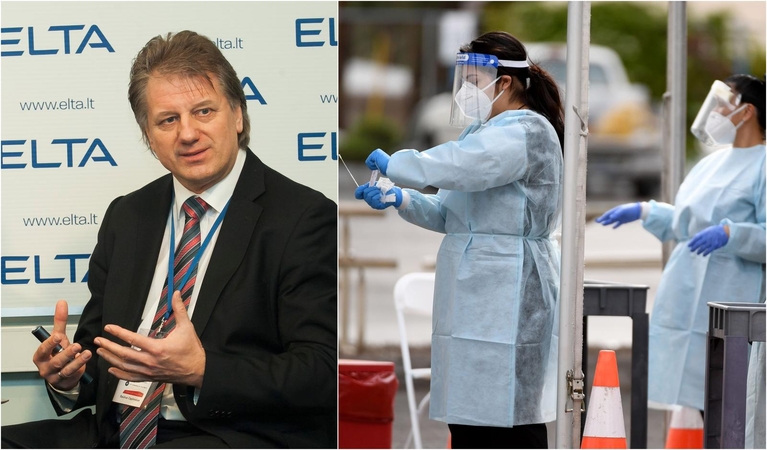 S. Čaplinskas: dabar vienas į kitą turėtume žiūrėti kaip į galimai užsikrėtusį