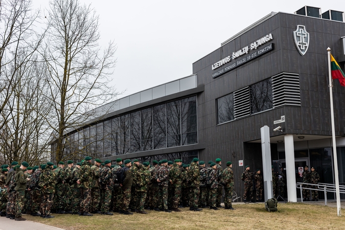 Lietuvos šaulių sąjungos naujų patalpų atidarymas