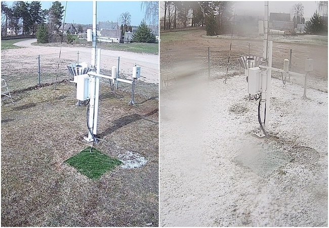 Iš vasaros – į žiemą: oro temperatūra nukrito net 24 laipsniais