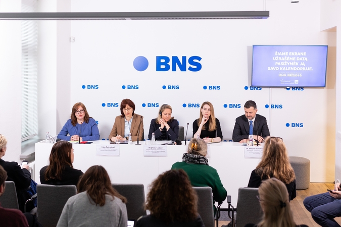 Spaudos konferencija apie artėjančius EP rinkimus