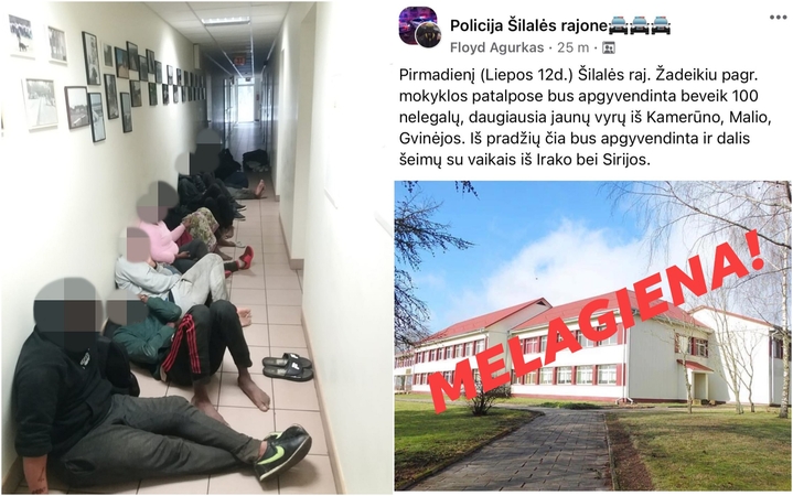 Paskelbė, kad nelegalūs migrantai bus apgyvendinti mokykloje: politikas tai vadina melagiena