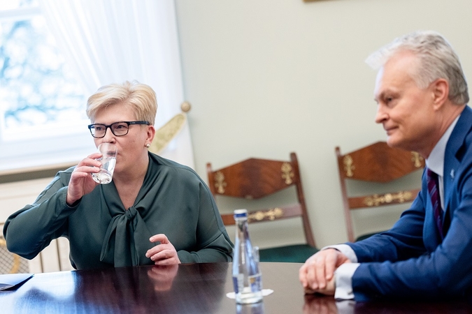 Ingrida Šimonytė ir Gitanas Nausėda