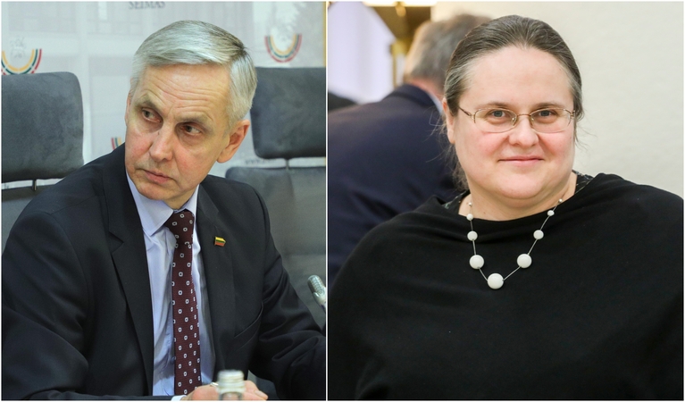 Povilas Urbšys ir Agnė Širinskienė