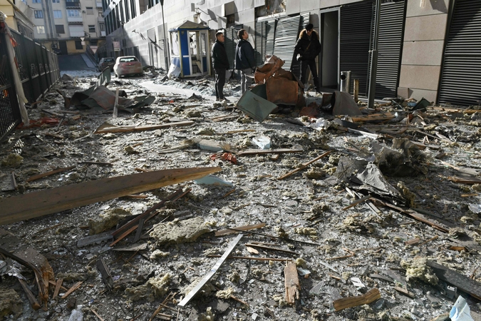 Ukraina skelbia sužlugdžiusi rekordiškai daug dronų atakų