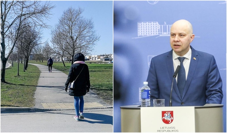 A. Veryga: kol kas nėra poreikio itin griežtam žmonių judėjimo ribojimui