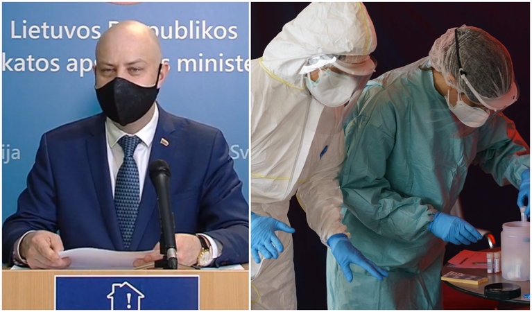 Aurelijus Veryga (kairėje)