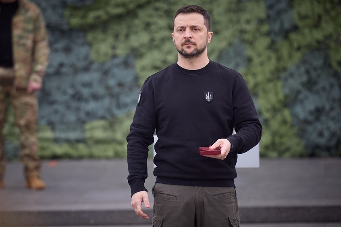 V. Zelenskis vyks oficialaus vizito į Lenkiją: pastaroji perdavė kelis naikintuvus 