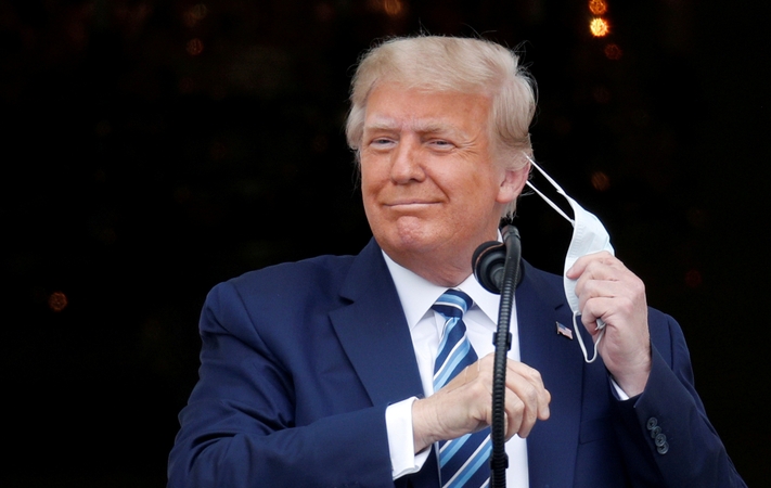 Baltųjų rūmų gydytojas: D. Trumpas nebėra koronaviruso nešiotojas