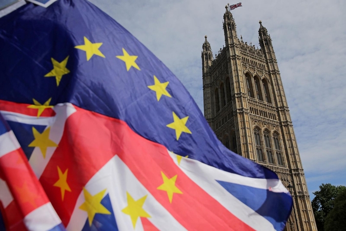 Britų policija ruošiasi neramumams kieto „Brexit“ atveju