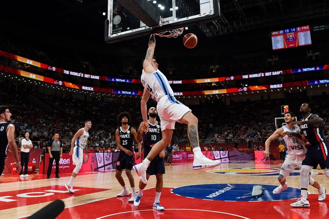 Akistata dėl galimybės kautis finale: Argentina įveikė Prancūziją