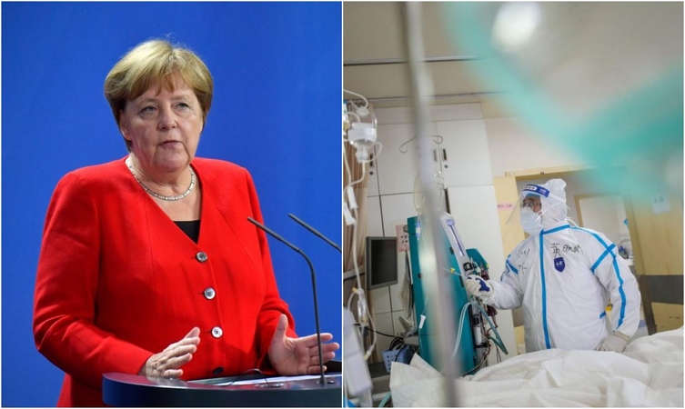 Vokietijos kanclerė A. Merkel karantinuota