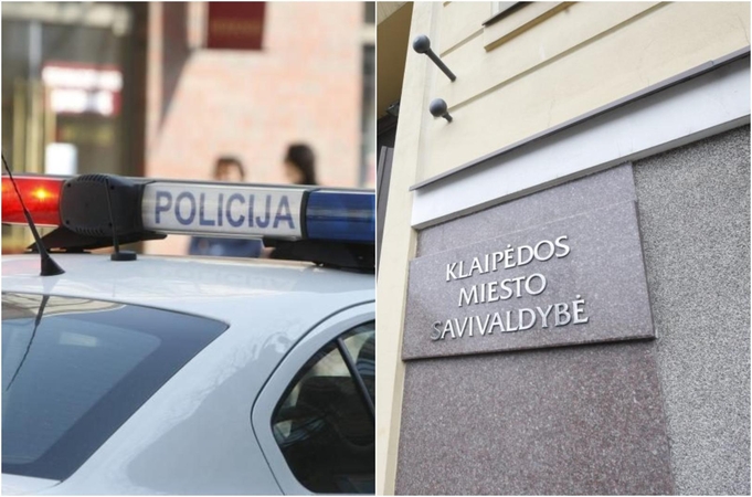 Incidentas Klaipėdoje: įsibrauta į savivaldybės patalpas
