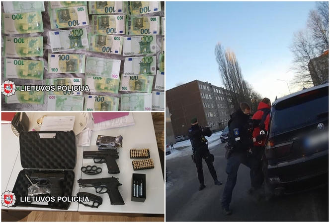 Plataus masto sulaikymas: Klaipėdos kriminalistai užkirto kelią kelioms grupuotėms