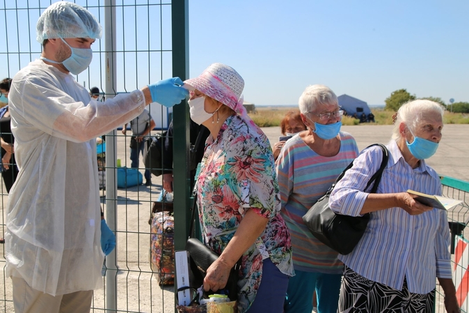 Ukrainoje – 2 141 naujas COVID-19 atvejis, 30 pacientų mirė