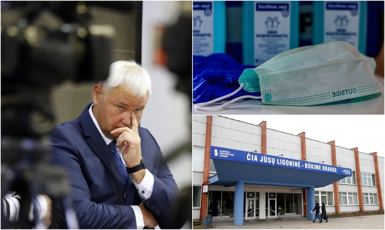 Išvada dėl pažeidimų Klaipėdos ligoninėje paruošta: V. Grubliauskas jos nėra gavęs