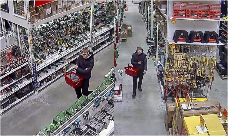 Klaipėdos pareigūnai prašo atpažinti nuotraukose užfiksuotą vyrą