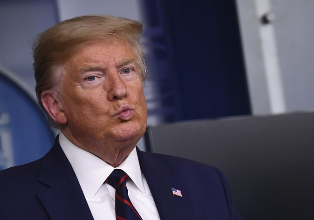 D. Trumpas: demokratų tyrimai per koronaviruso protrūkį – nederami