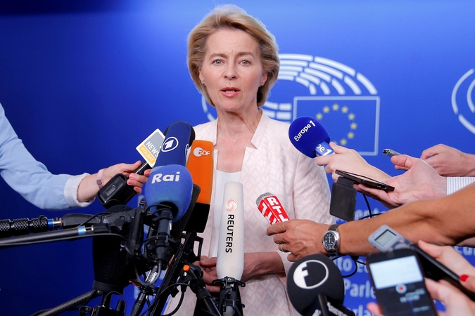 Kandidatė į EK pirmininkus tikisi, kad Britanija atsisakys „Brexit“