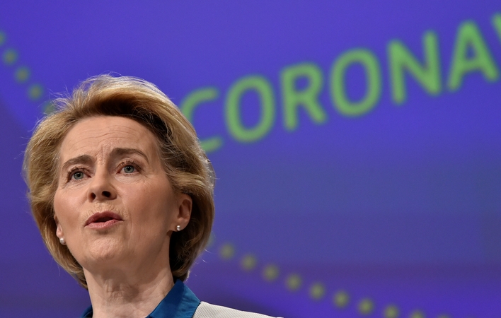 U. von der Leyen ragina dalintis būsima vakcina