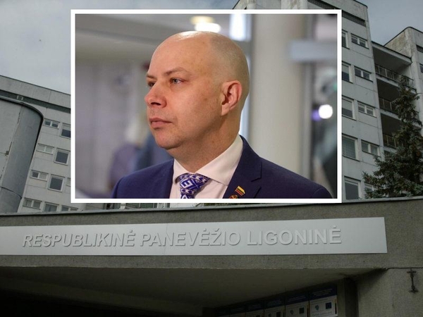 A. Veryga apie izoliuotus Panevėžio medikus: tai ligoninės darbo nesutrikdys
