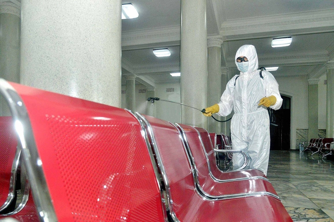 JAV: Šiaurės Korėja davė nurodymų šaudyti, kad užkirstų kelią viruso patekimui į šalį
