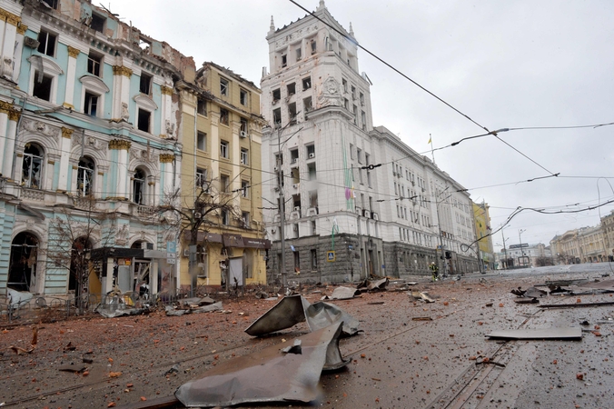 Indija neigia Maskvos pareiškimus apie Ukrainoje įkaitais laikomus indų studentus
