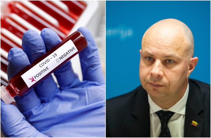 A. Veryga sukritikavo įstaigas, skelbiančias apie koronaviruso atvejus