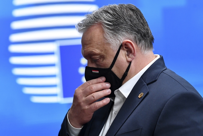 V. Orbanas: Vengrija smerkia Rusijos karą Ukrainoje, bet tikisi toliau su ja bendradarbiauti