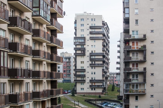 Lietuvos bankas apie Vilniaus butus: teigti, kad rinka perkaitusi, būtų ankstyva