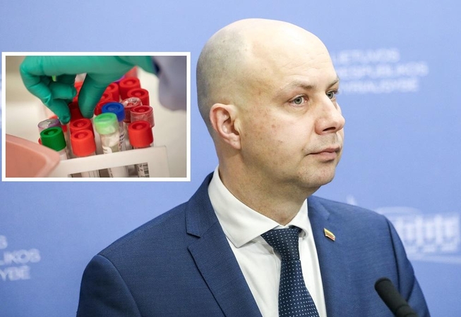 Ministras: koronaviruso testavimo punktai papildomai leis atlikti šimtus tyrimų