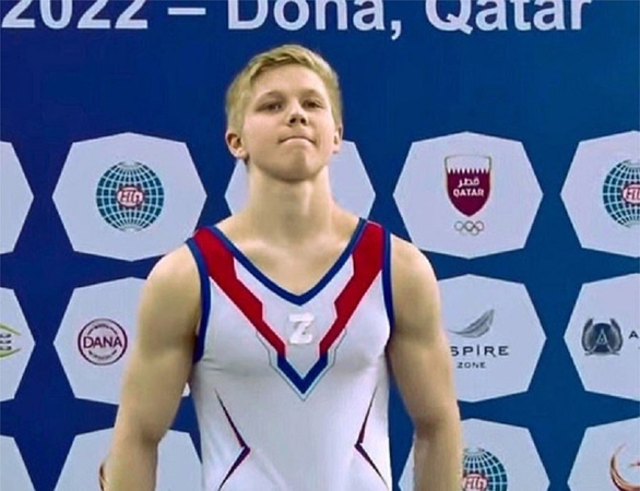 Rusijos gimnastas nesigaili pademonstravęs paramą invazijai į Ukrainą