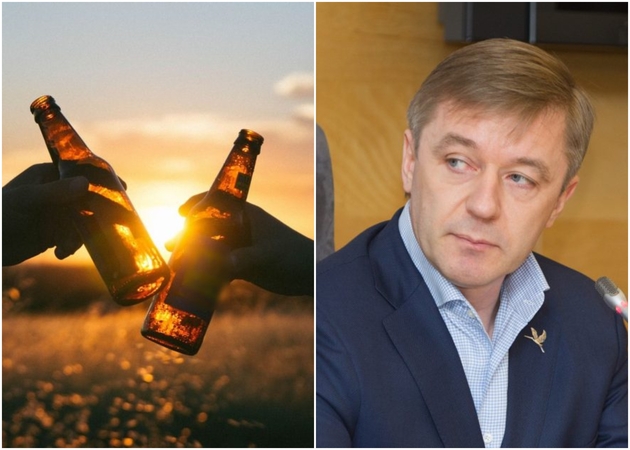 R. Karbauskis: leidimas silpnuoju alkoholiu prekiauti paplūdimiuose – žingsnis atgal