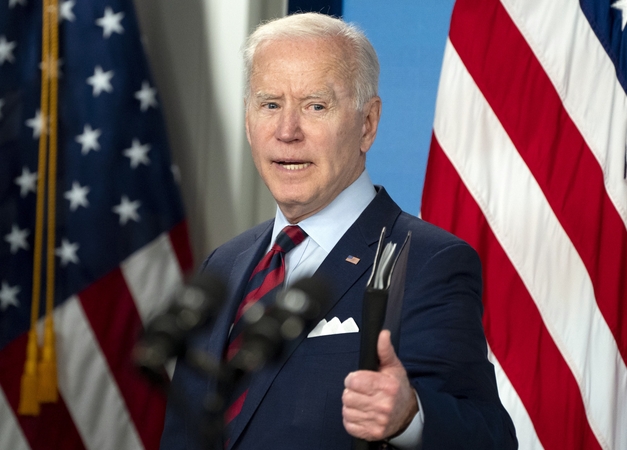J. Bidenas atnaujino D. Trumpo nutrauktą finansinę paramą palestiniečiams