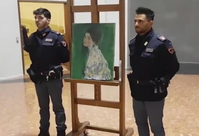 Italijoje atsirado prieš 22 metus pavogtas G. Klimto paveikslas
