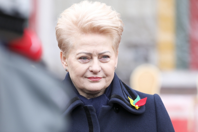 D. Grybauskaitė prisijungė prie pasaulinės kampanijos prieš COVID-19