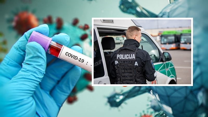 Nauji COVID-19 atvejai: židiniai liepsnoja ligoninėse, teatre, policijos komisariate