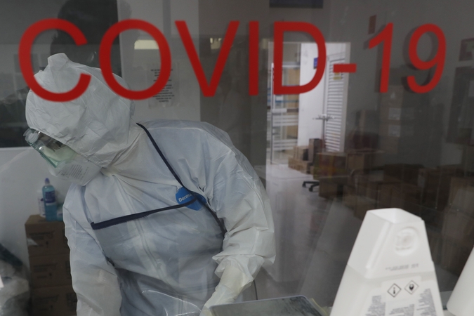 Latvijoje mirė dar vienas COVID-19 pacientas, bet naujų užsikrėtimo atvejų nebuvo