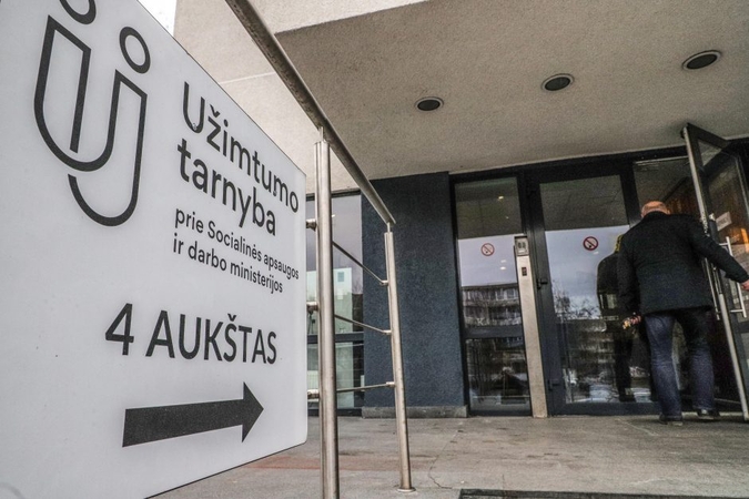 Užimtumo tarnyba: tarp naujų klientų yra 50 tūkst. neaktyvių darbo rinkoje asmenų