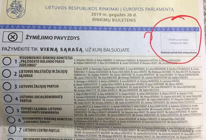 Užsienio lietuviai sutrikę: galioja balsavimo biuletenis be antspaudo ar ne?