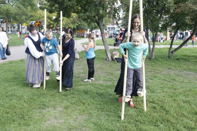 Klaipėdoje šurmuliuoja šeimų šventė