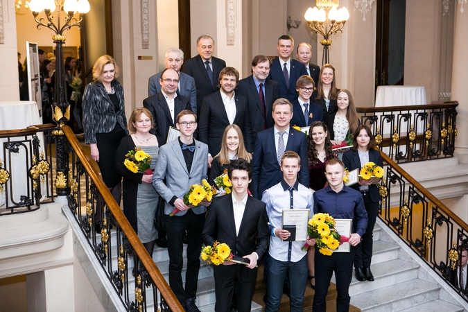 Vilniuje pirmąkart vyko Mažųjų Šv. Kristoforų įteikimo ceremonija