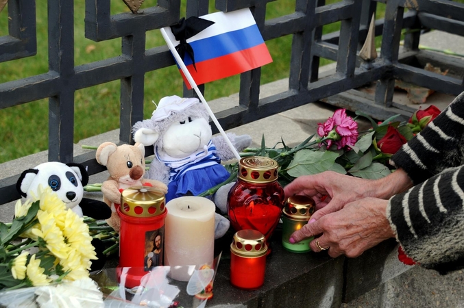 Rusija gedi lėktuvo katastrofos Egipte aukų