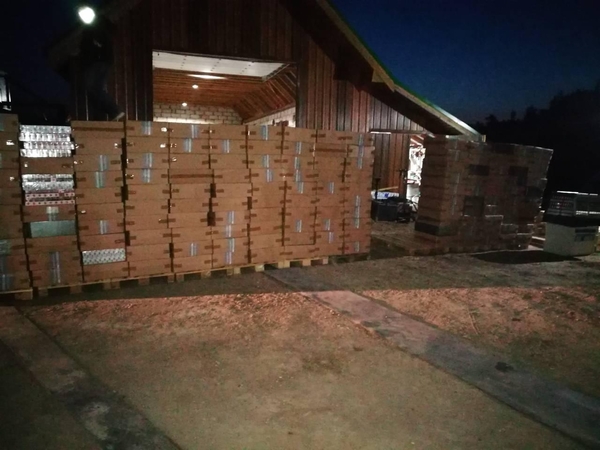 Alytaus rajone likviduotas didžiulis cigarečių sandėlis, jų vertė – per 0,5 mln. eurų