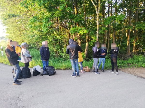 Pasienyje su Baltarusija sulaikyta dar keturios dešimtys migrantų  