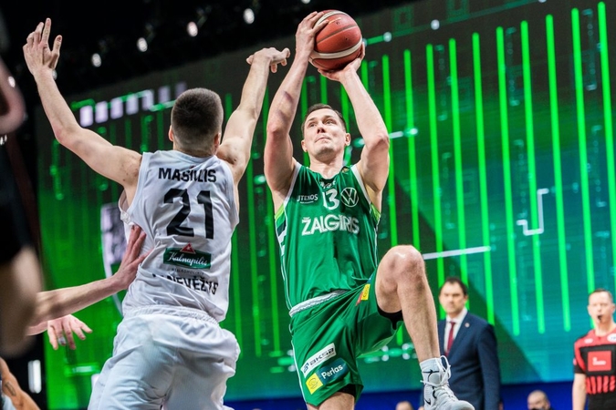 Suabejoti neleidęs „Žalgiris“ apgynė Karaliaus Mindaugo taurės čempionų titulą