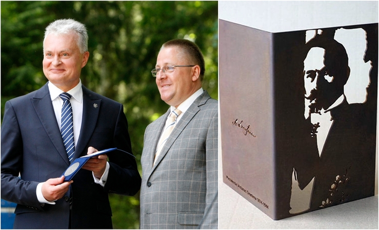 Prezidento padėka Palangos merui: reiškiu pagarbą, kad suteikėte namus A. Smetonos paminklui