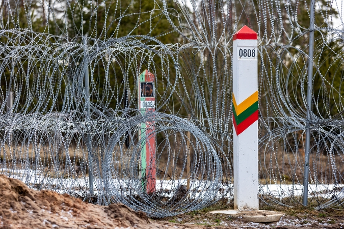 Pasienyje su Baltarusija jau daugiau kaip savaitė nefiksuota neteisėtų migrantų