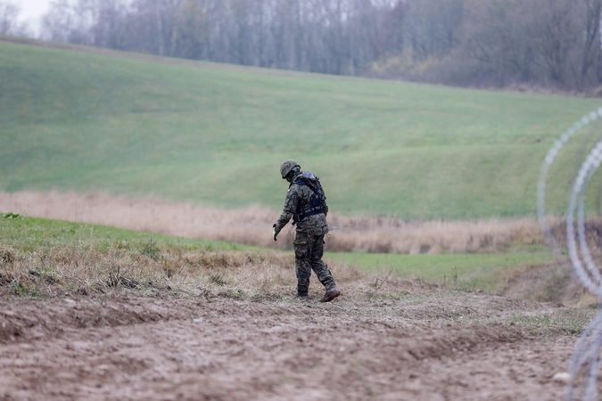 Pasienyje su Baltarusija vėl nefiksuota neteisėtų migrantų