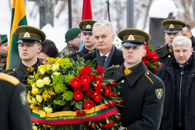 1863–1864 m. sukilimo pagerbimo ceremonija Rasų kapinėse